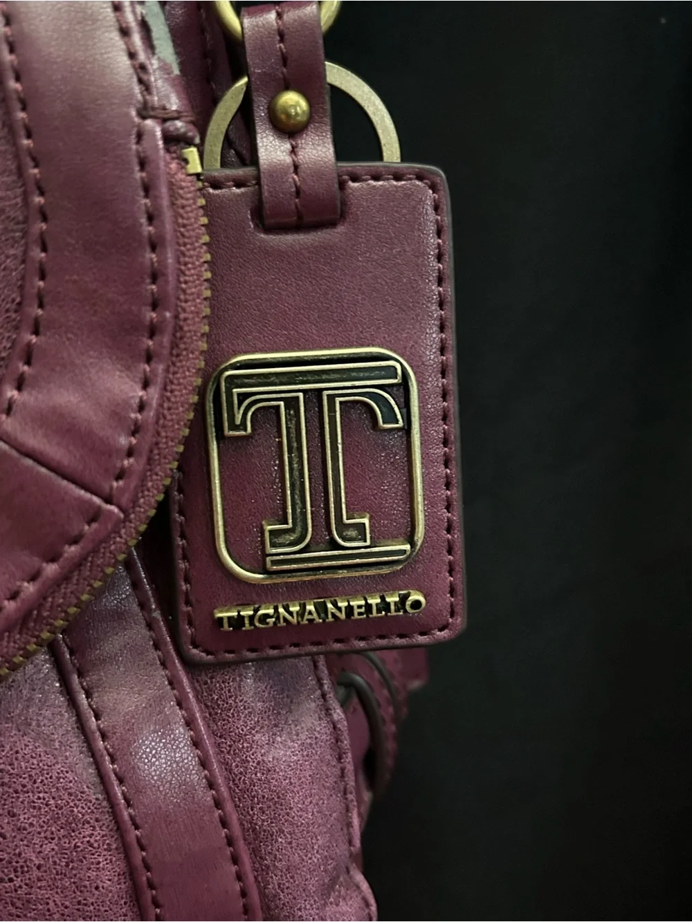 Tignanello stylish plum